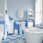 Голубая ванная