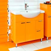 Оранжевыая ванная.