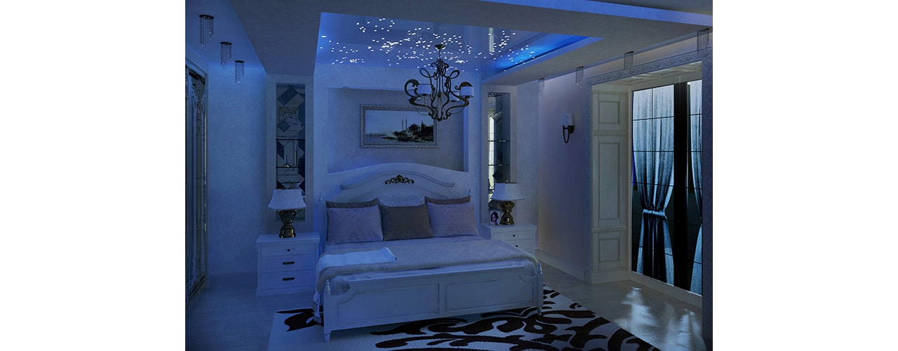 Дизайн спальня современная классика