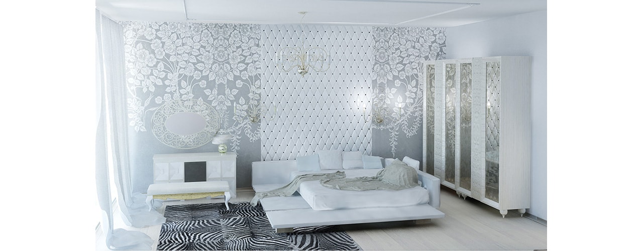 Дизайн спальня в классическом стиле