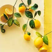 Лимонный цвет в интерьере