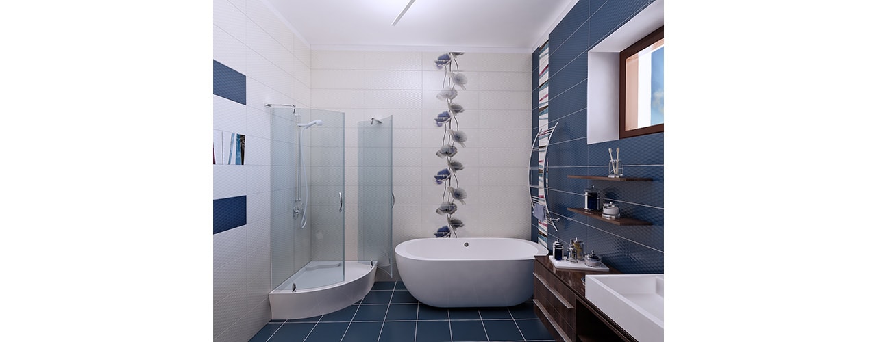 Дизайн ванной в стиле contemporary