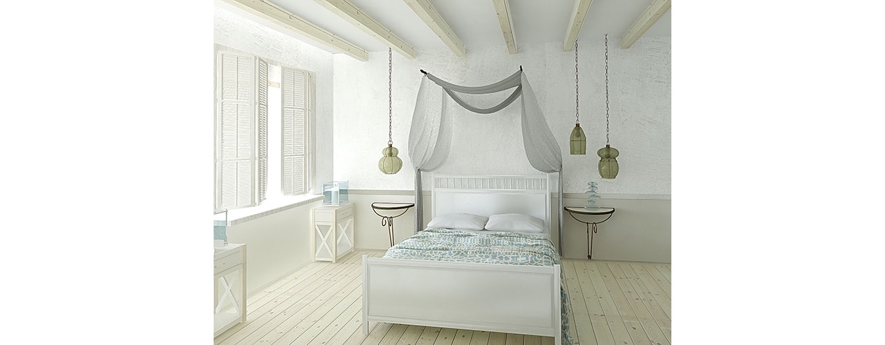 Дизайн спальни морской стиль